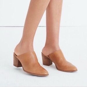 Madewell Harper slip on mules size 9.5